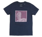Apt # 9 Graphic Roman Statue Men's Blue Short Sleeve T-shirt